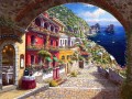 Arco a Capri 1 Egeo Mediterráneo pintura